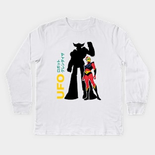 Grendizer ufo robot Kids Long Sleeve T-Shirt